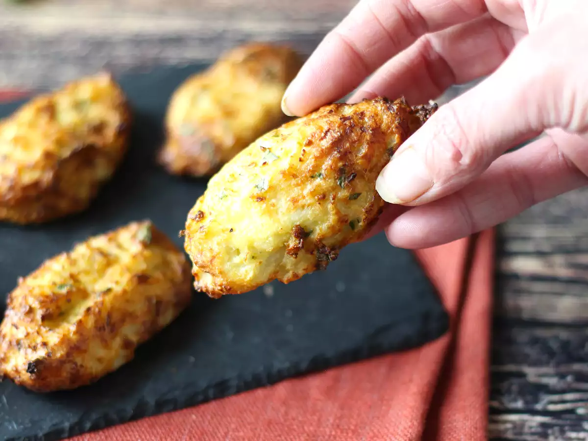 Blumenkohl-Frikadellen aus der Heißluftfritteuse: ein preiswertes vegetarisches Rezept - foto 4