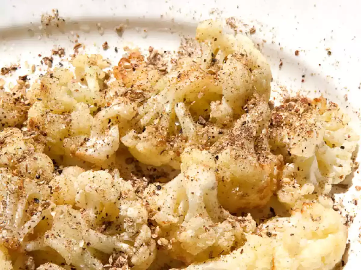 Blumenkohl frittiert