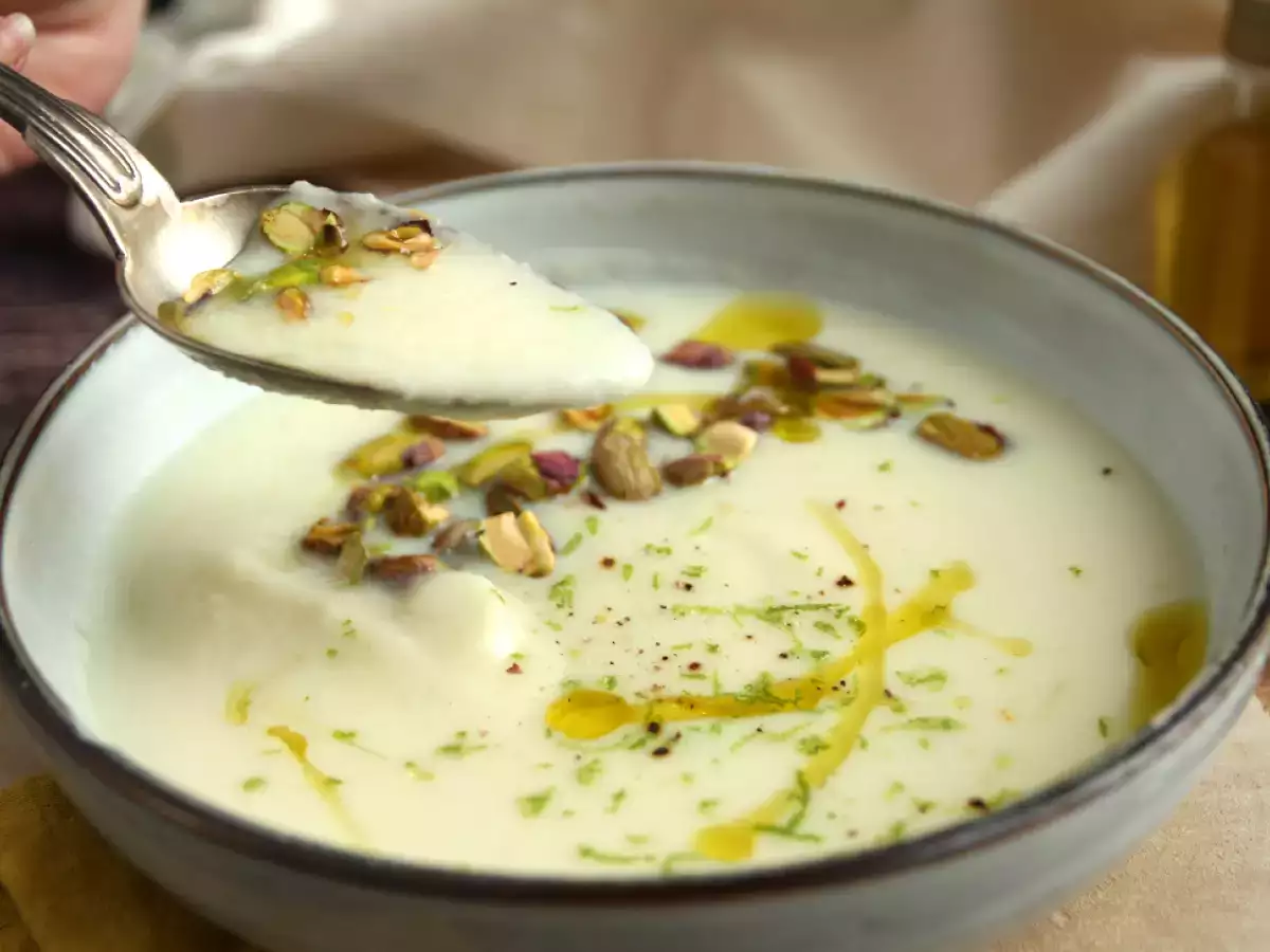Blumenkohlcreme mit Pistazien - foto 4