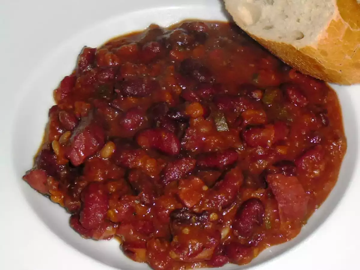 Bohnen-Eintopf aus dem Crockpot - Slowcooker