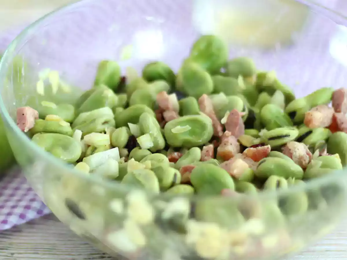 Bohnensalat mit Speck - foto 2