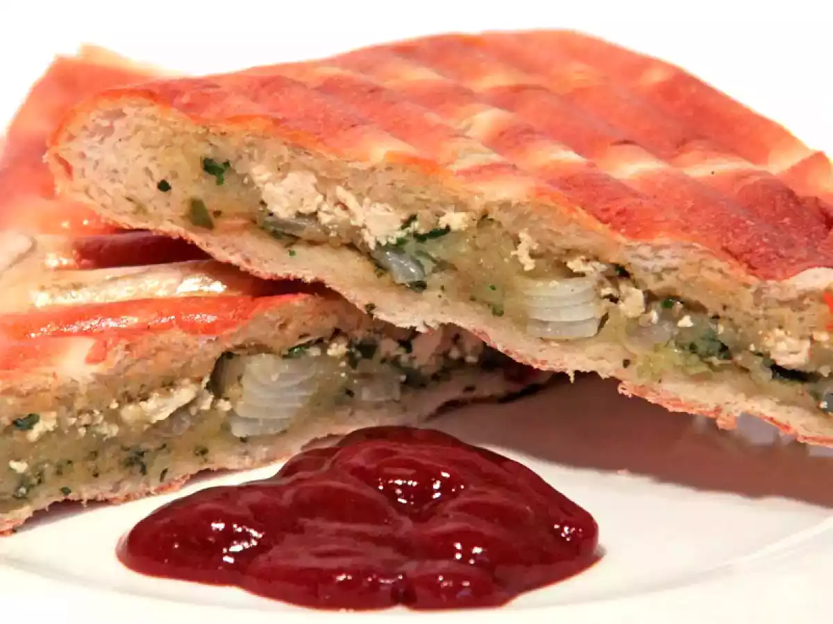 Bombay Aloo Masala Toast Sandwich