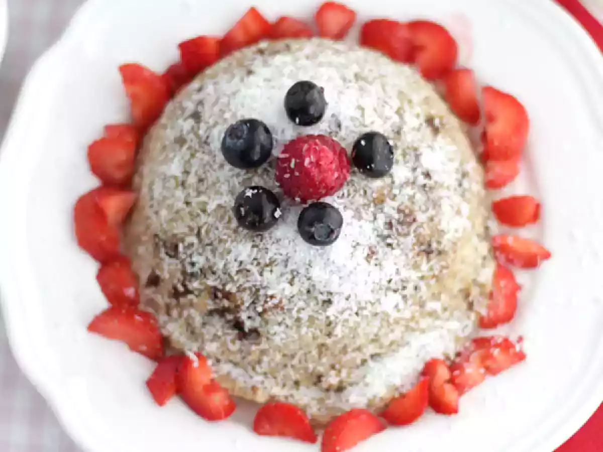 Bowl Cake Banane Kokos - laktosefrei und glutenfrei - foto 4
