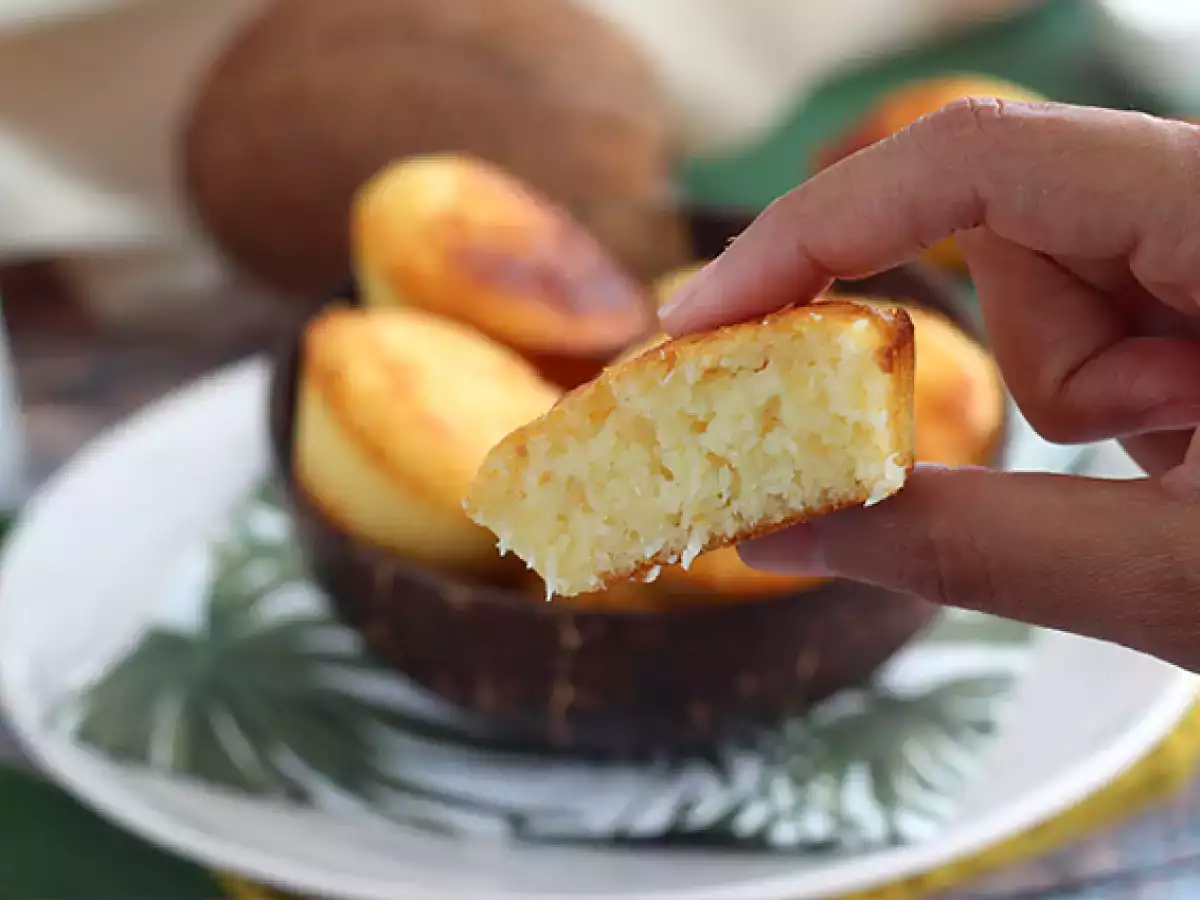 Brasilianische Kokos-Muffins (Queijadinhas) - foto 3