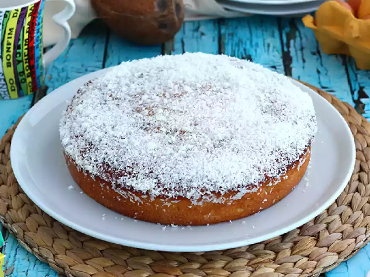 Brasilianischer Kokosnusskuchen - Bolo toalha felpuda - foto 2