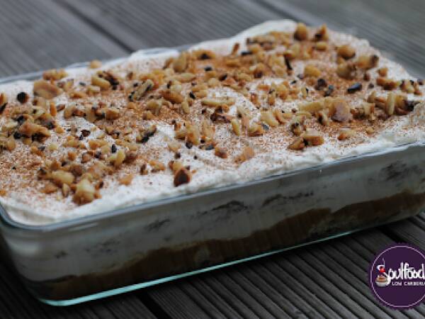 Bratapfel-Tiramisu (LowCarb, Glutenfrei)