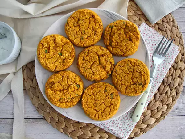 Rezept Bratlinge aus roten linsen und karotten