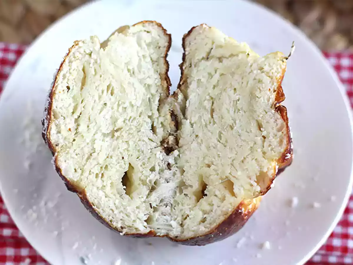 Bretzel mit Mozzarella und Rosmarin - foto 5