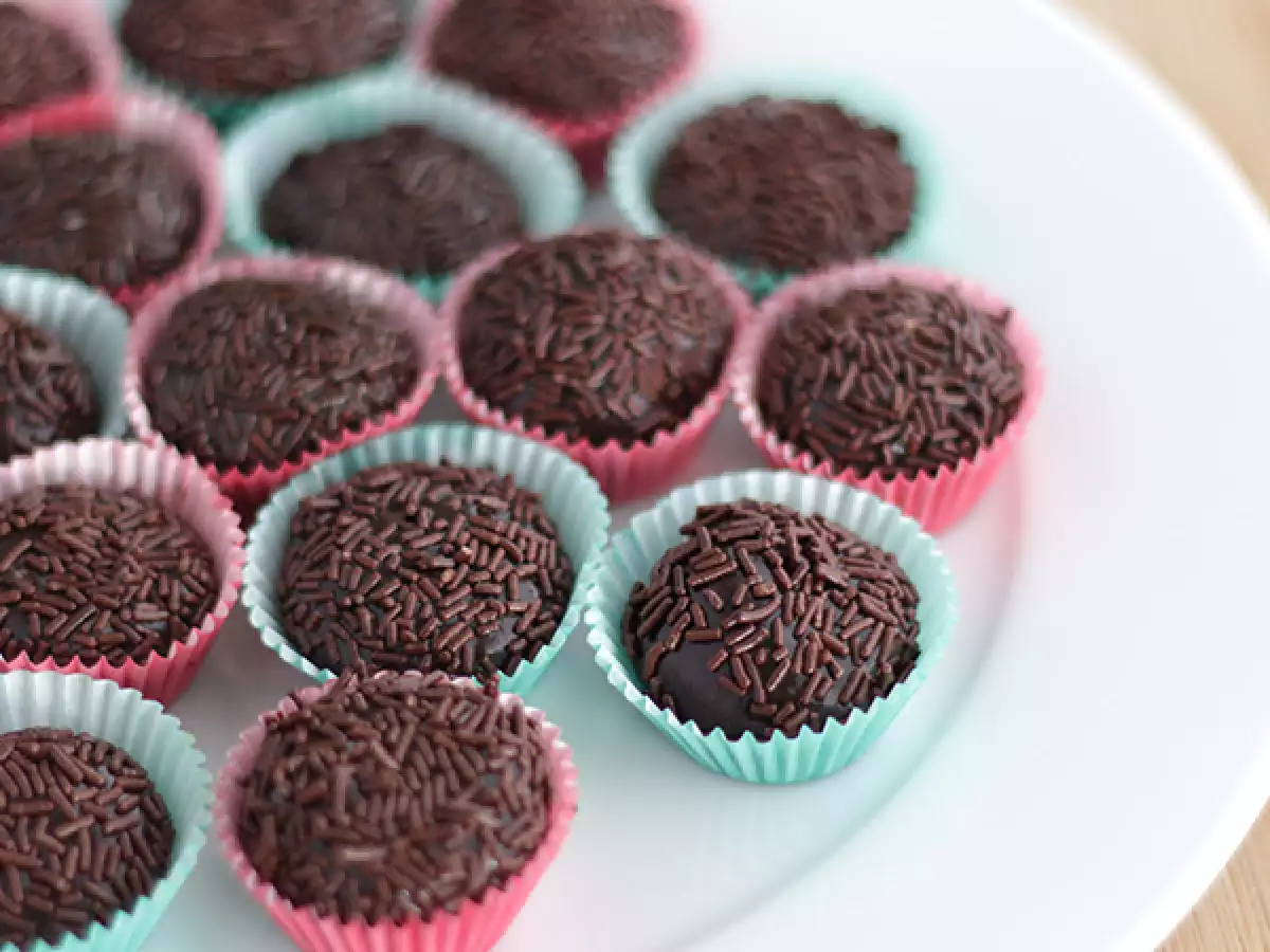 Brigadeiros – kleine brasilianische Pralinen