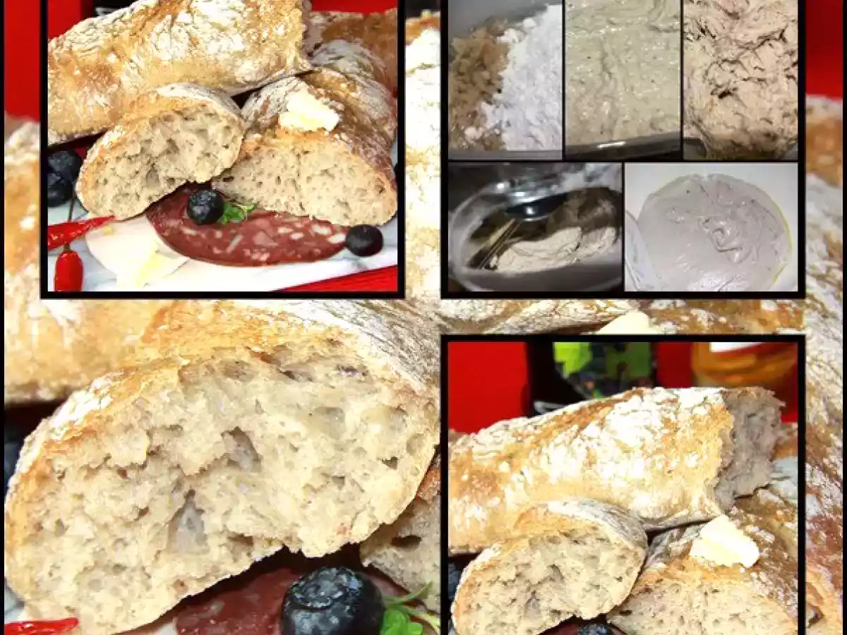 Brigittes rustikale Brotstangen