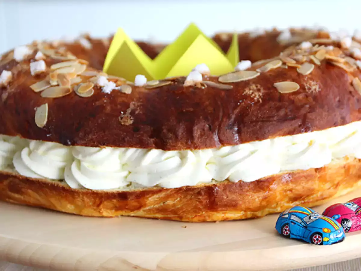 Brioche-Dreikönigskuchen (Galette des Rois) - foto 3