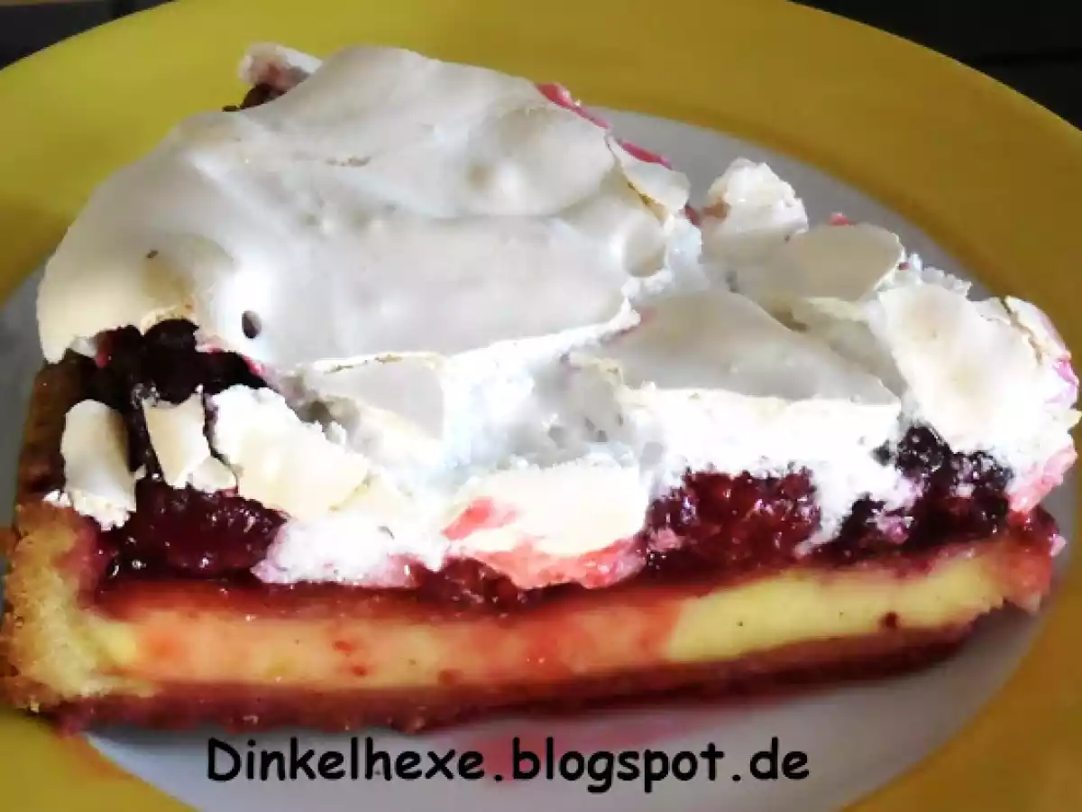 Brombeer-Quark-Kuchen