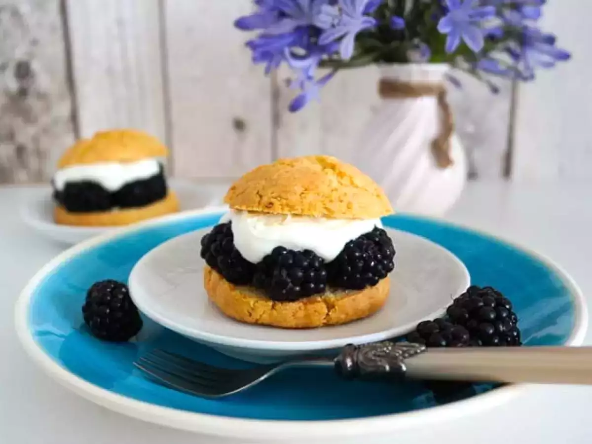Brombeer-Shortcakes von Sia's Soulfood