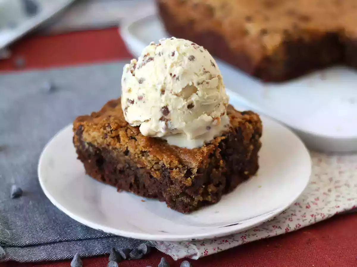 Brookies, die perfekte Kombination aus Brownies und Cookies