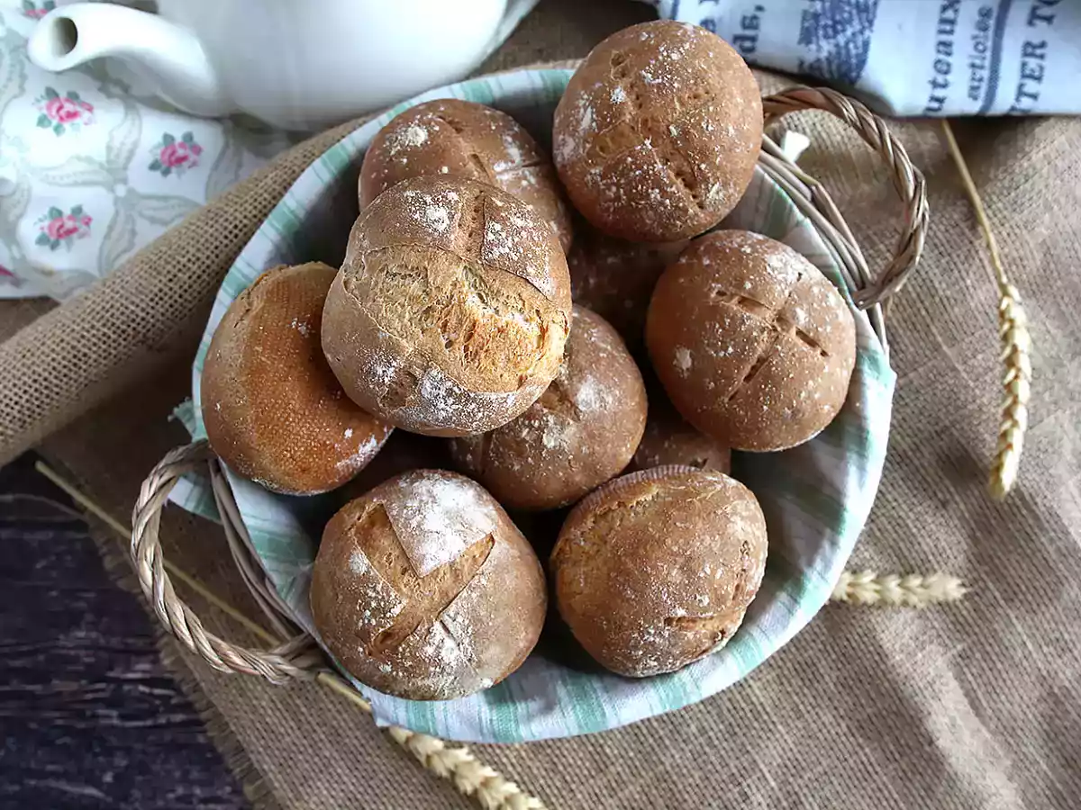 Brötchen ohne Kneten – knusprig lecker! - foto 3