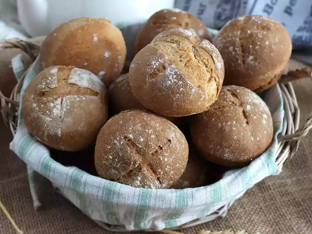 Rezept für knusprige brötchen ohne kneten