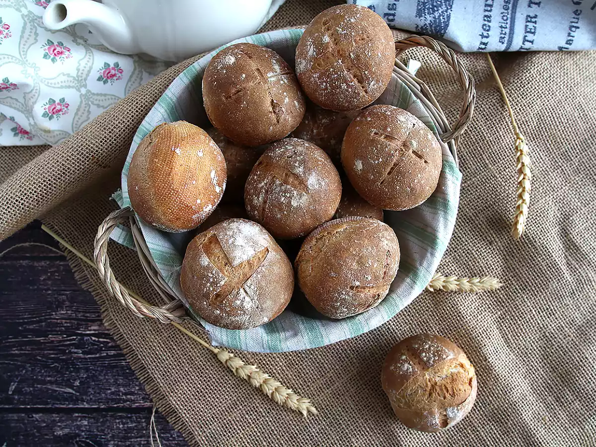 Brötchen ohne Kneten – knusprig lecker! - foto 5