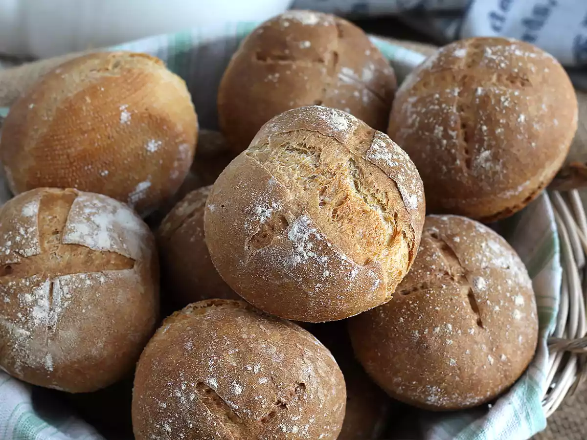 Brötchen ohne Kneten – knusprig lecker! - foto 6