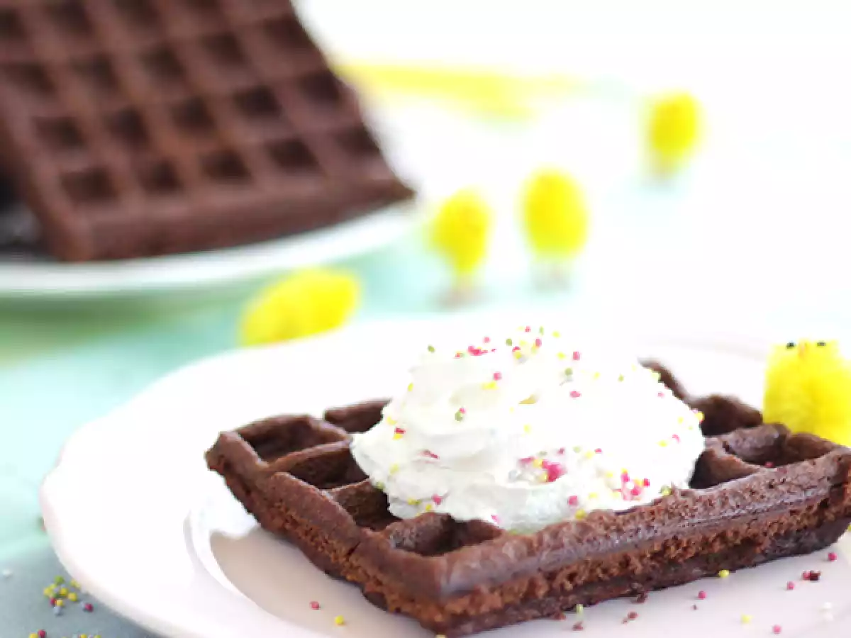 Brownie-Waffeln - foto 3