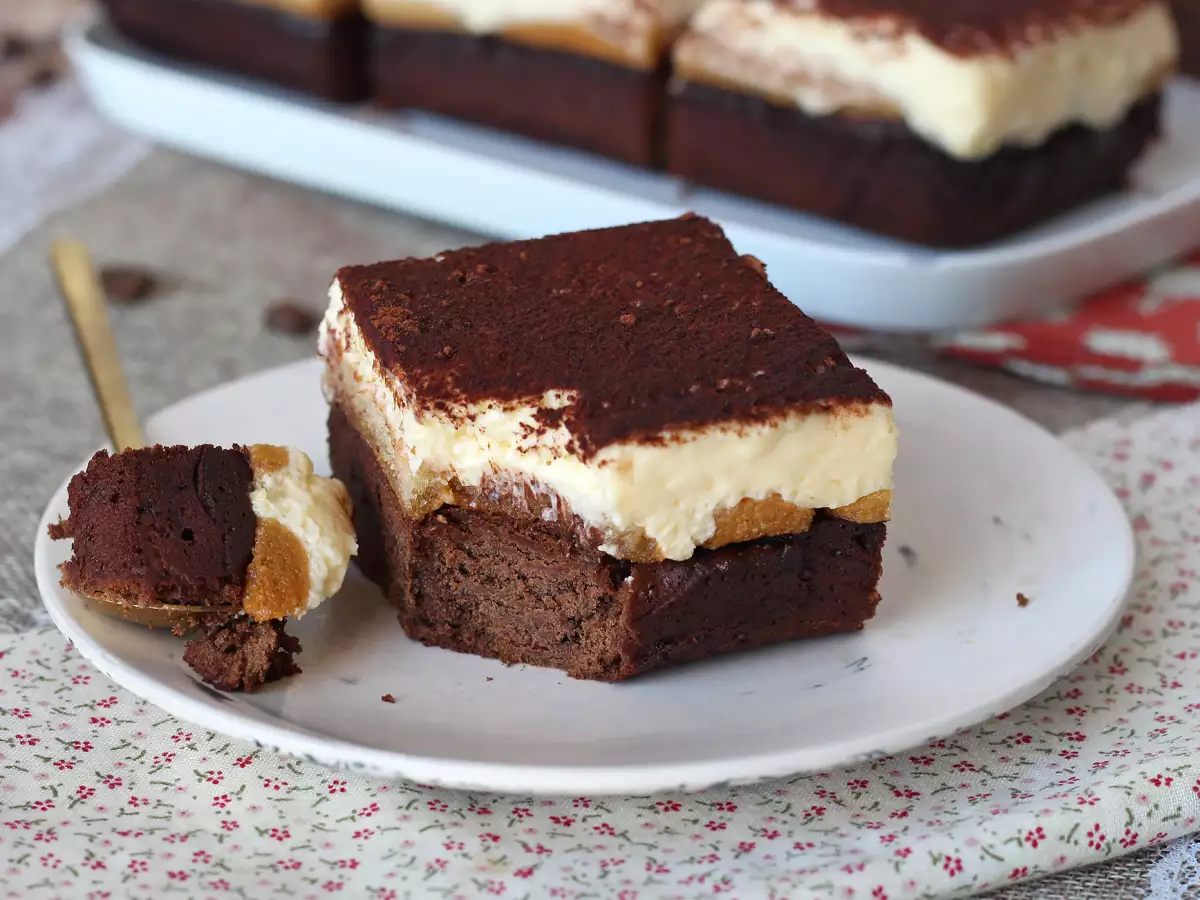 Browniemisu: der perfekte Kuchen für Brownie- und Tiramisu-Fans - foto 3