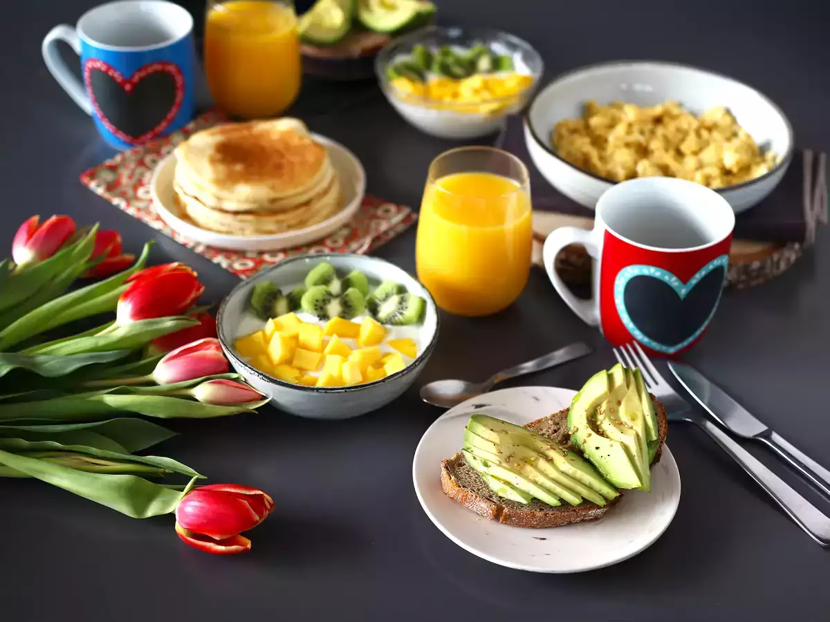 Brunch am Valentinstag