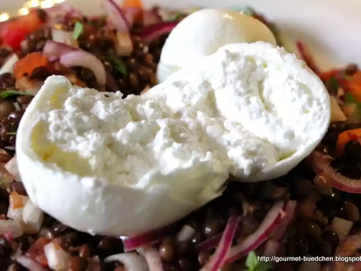 Burrata, die Woche fängt mit Käse an…