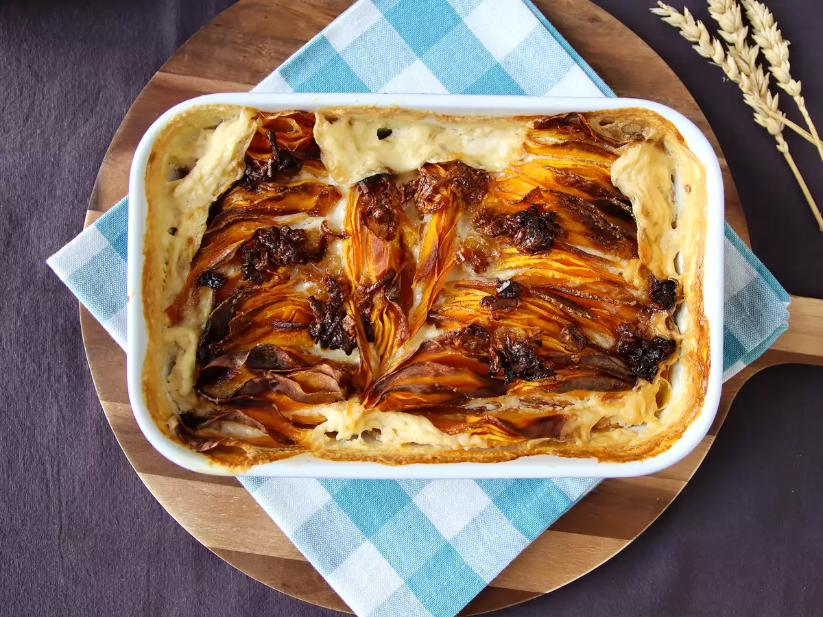 Butternut-Gratin aus dem Airfryer : cremig und einfach - foto 4