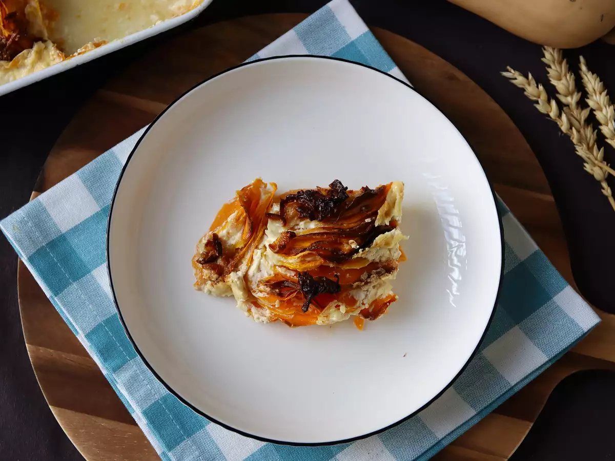 Butternut-Gratin aus dem Airfryer : cremig und einfach - foto 6