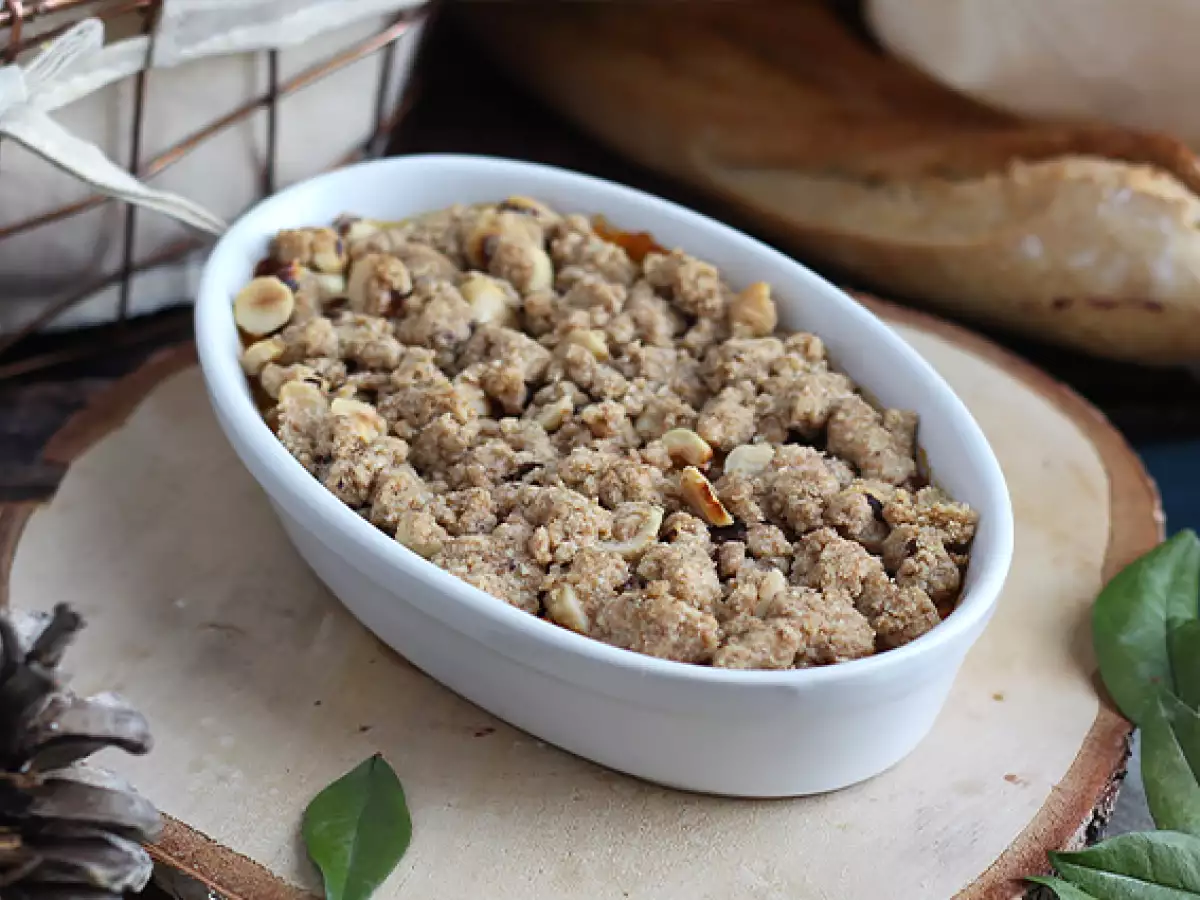 Butternut-Kürbis-Crumble mit Haselnüssen - foto 3
