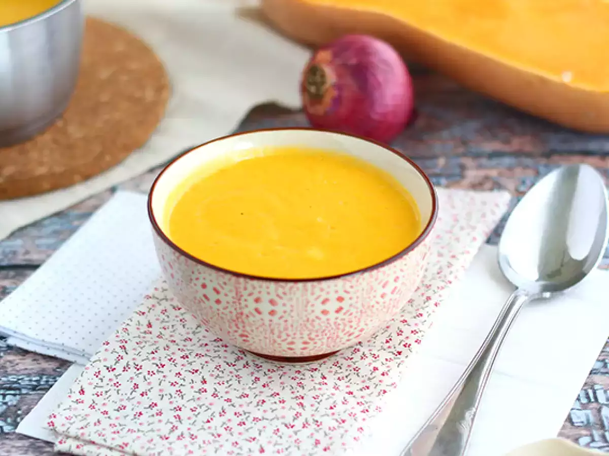 Butternut-Kürbissuppe: einfaches und gelingsicheres Rezept