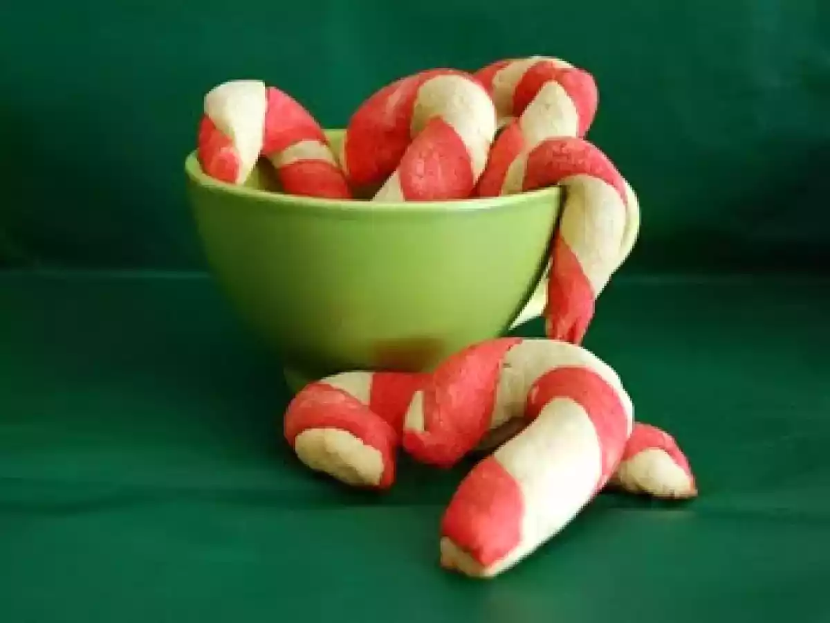 Candy Cane Cookies