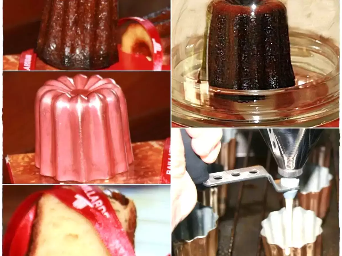 Canelés aus der Kupferform