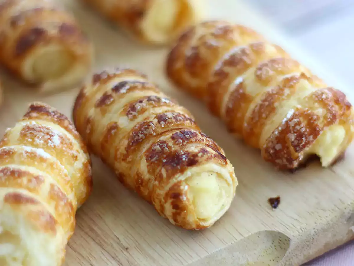 Cannoli mit Vanillecreme - foto 3