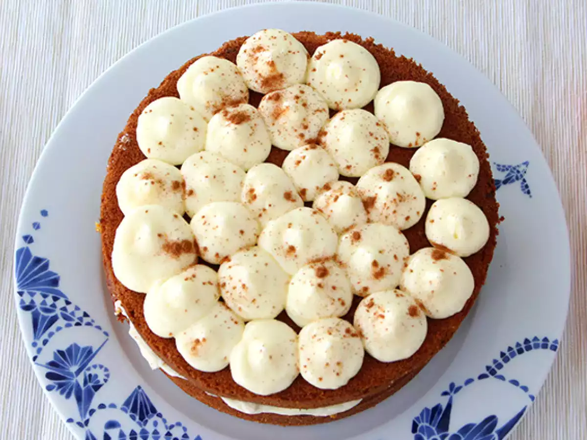 Carrot Cake mit Walnüssen : saftiger Karottenkuchen - foto 3