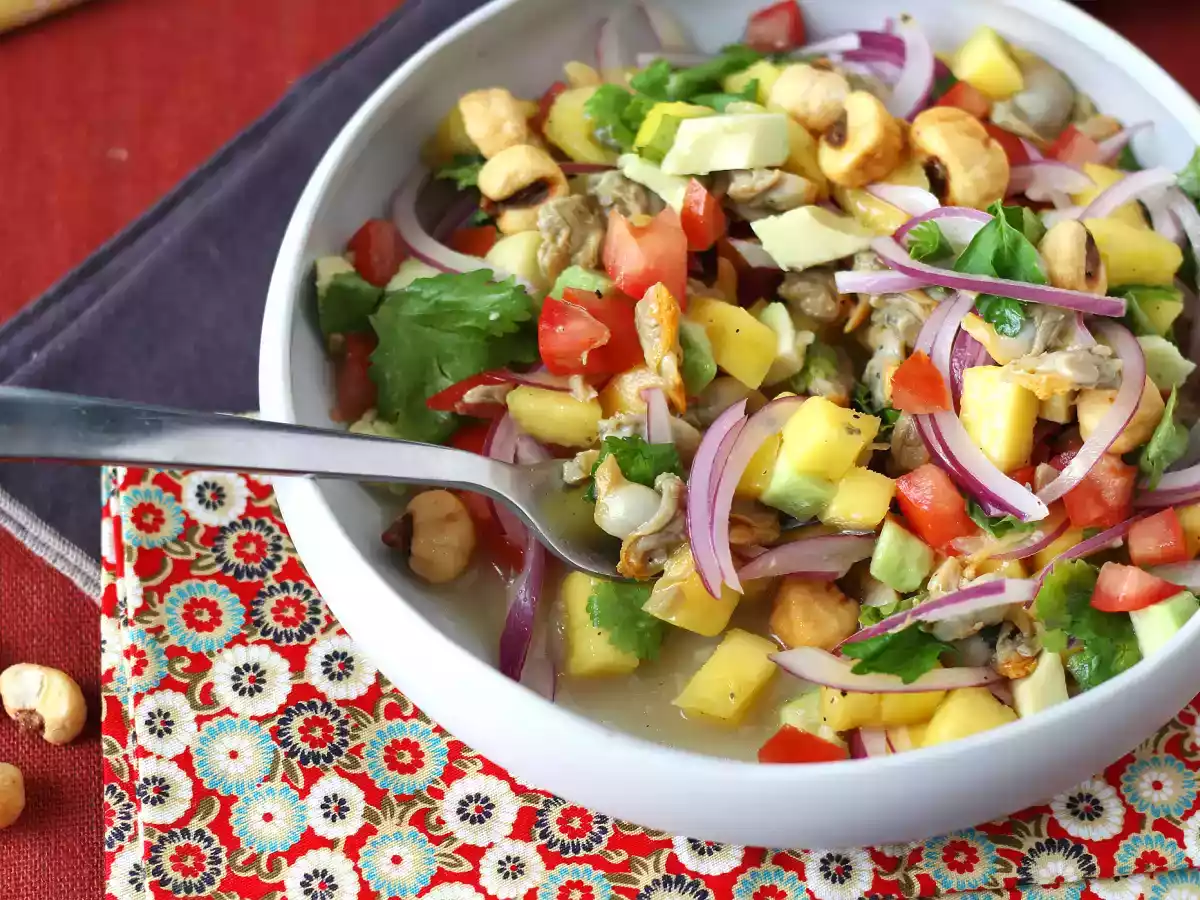 Ceviche mit Herzmuscheln aus der Dose - foto 2