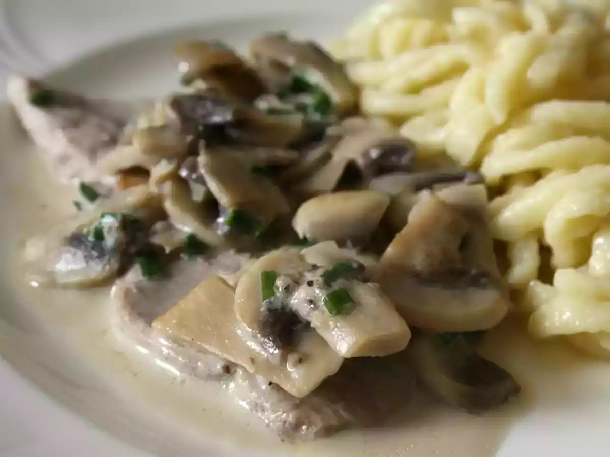 Champignonschnitzel
