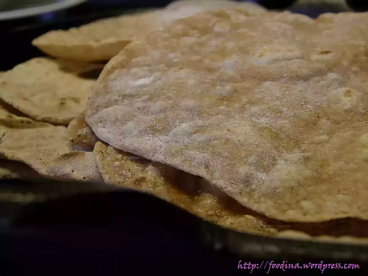 Chapatis indische kleine Fladenbrote