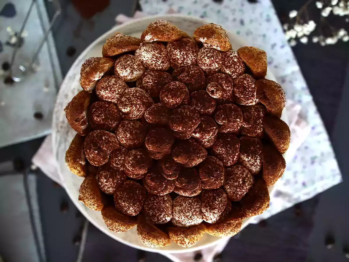 Charlotte Tiramisu lecker und ohne Eier - foto 3