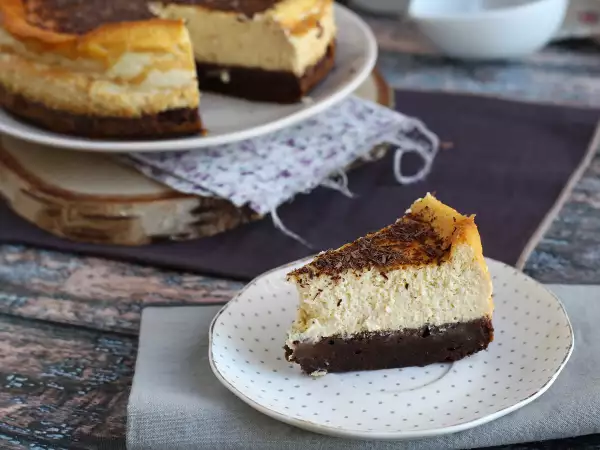 Rezept Cheesecake-brownie: die überraschende kombination, die ihren gaumen verwöhnt!