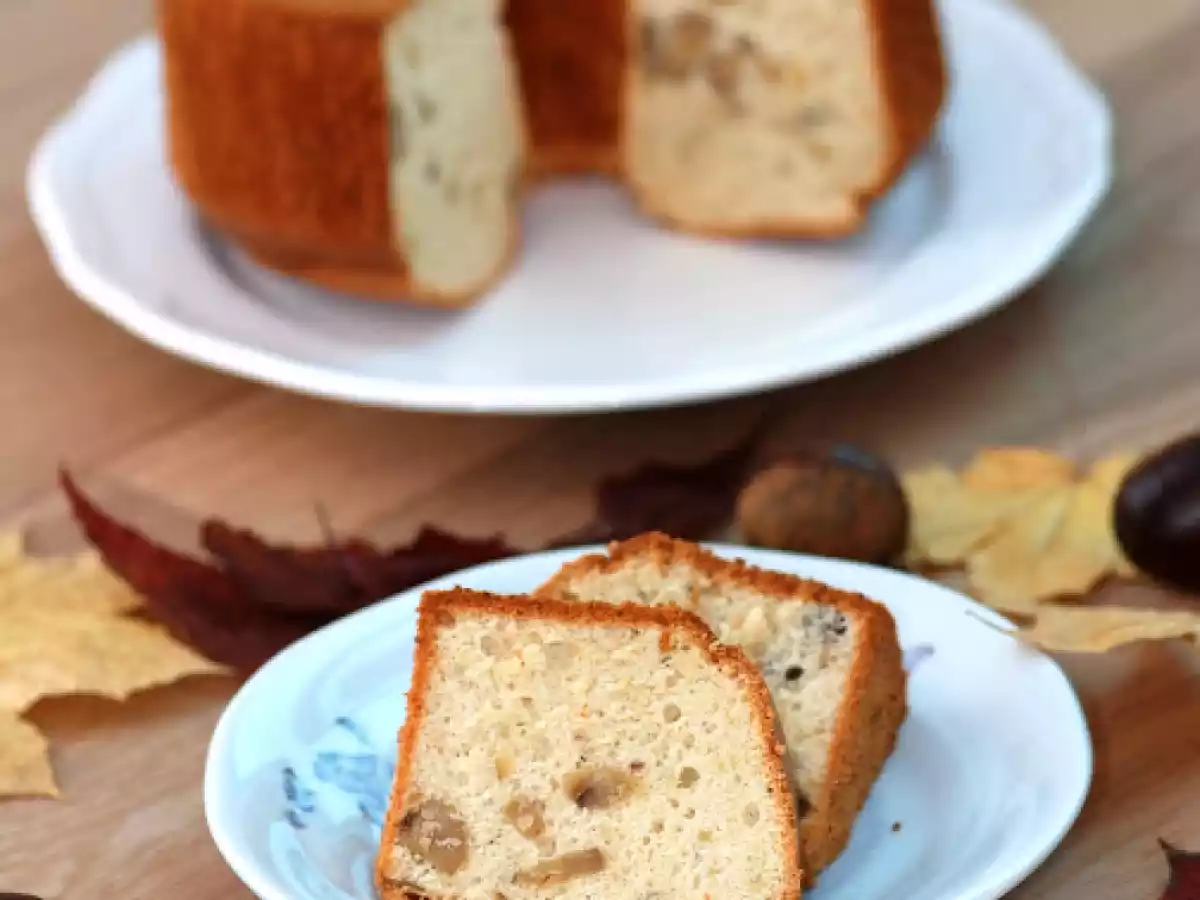 Chestnut Chiffon Cake / Kuri no shifonkēki