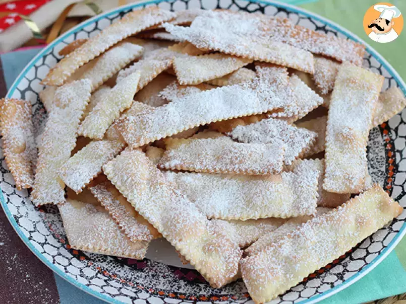Chiacchiere di carnevale - Italienische Bugnes aus dem Ofen, foto 4