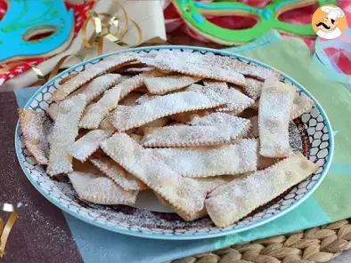 Chiacchiere di carnevale - Italienische Bugnes aus dem Ofen, Foto 3