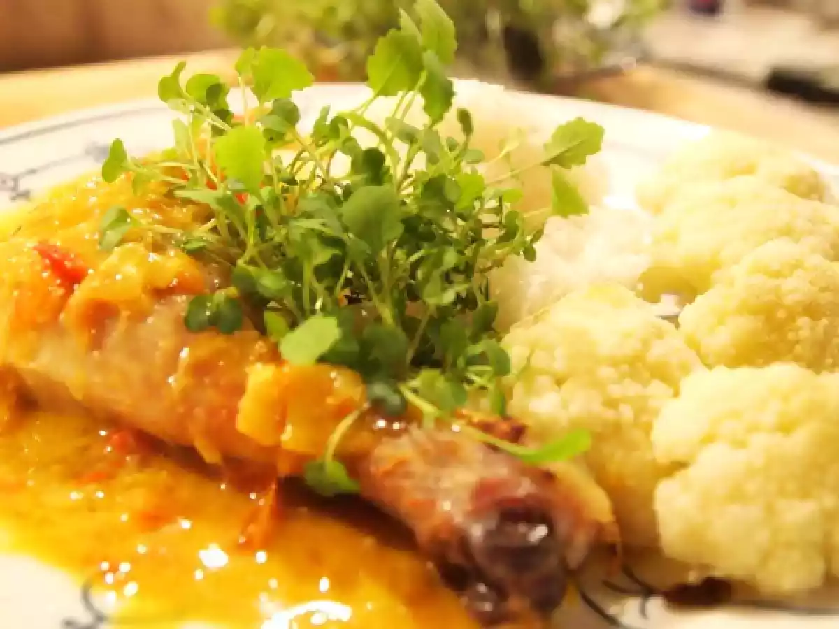 Chicken in Coconut Sauce - Hühnchen in Kokosnuss Sauce