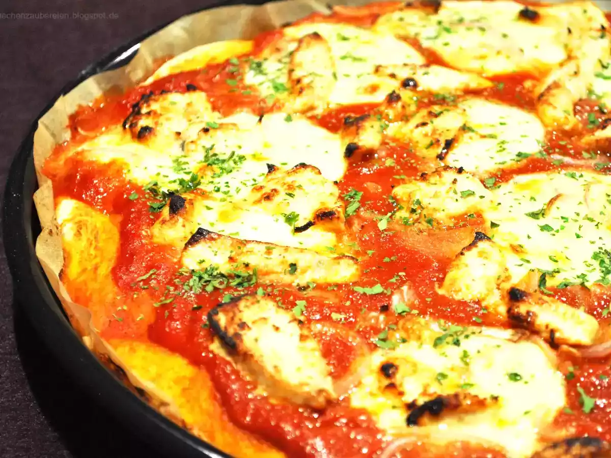 Chicken Tikka Masala Pizza