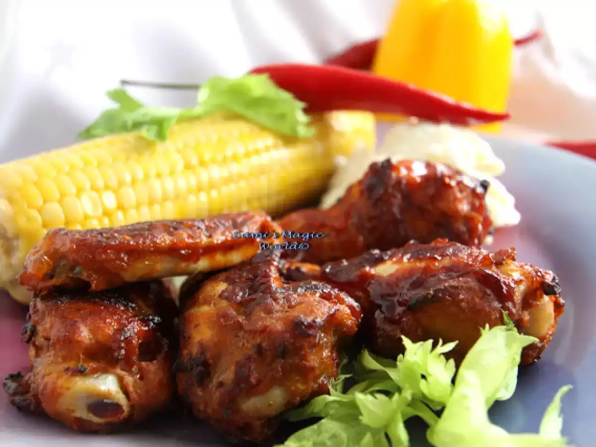 Chicken Wings Süss-Sauer