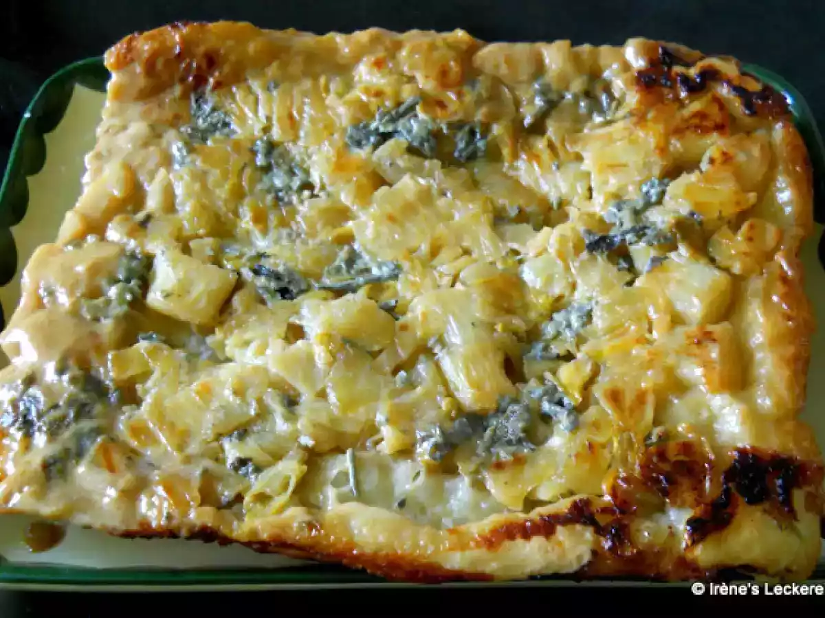 Chicorée-Apfel-Tarte Tatin