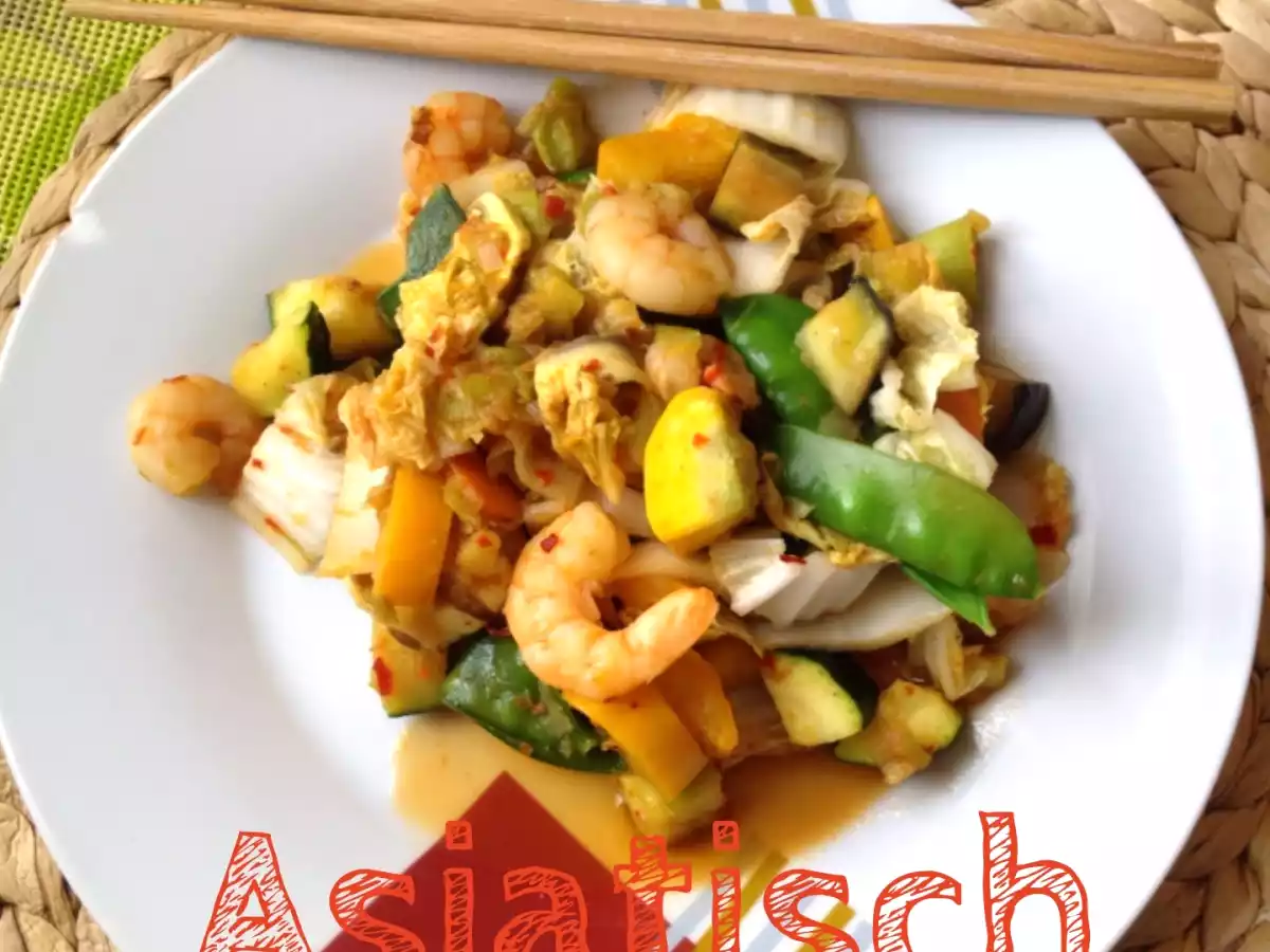 China-Garnelen-Pfanne