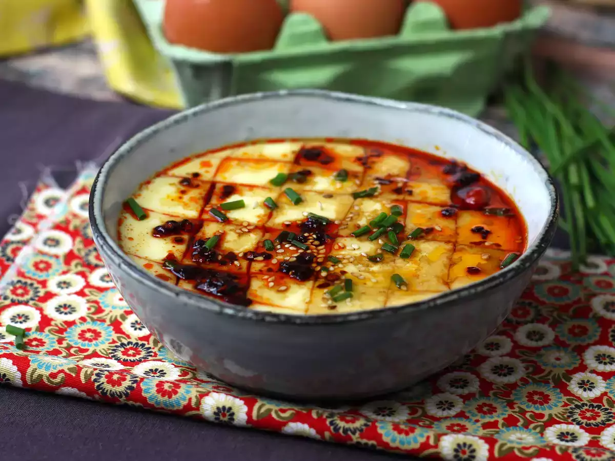 Chinese steamed eggs: Chinesisches Rezept für seidig gedämpfte Eier mit nur zwei Zutaten! - foto 5