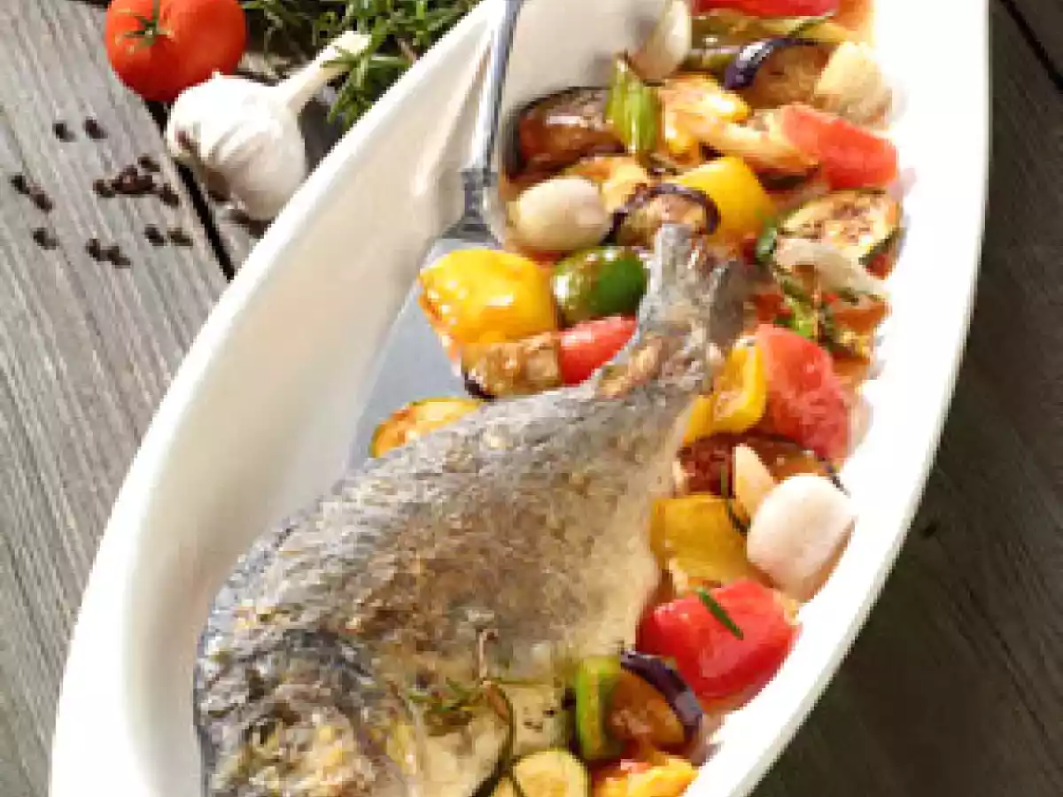 Cholesterinarme Rezepte: Dorade mit Ofenkartoffeln