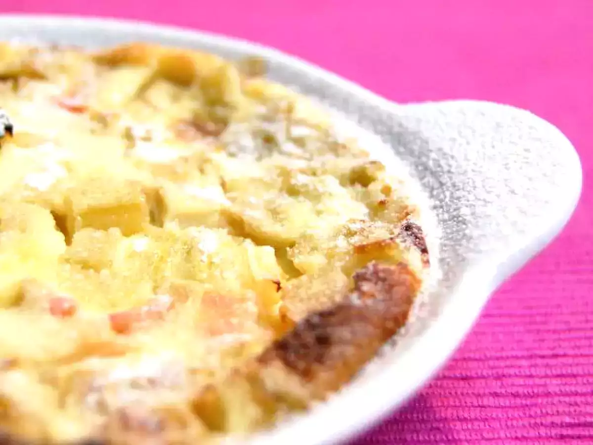 Clafoutis mit Rharbarber